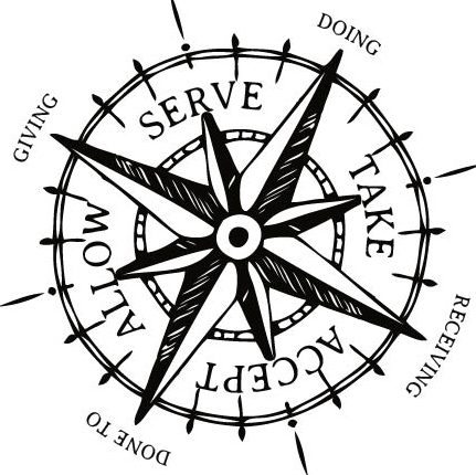 compass black compass black